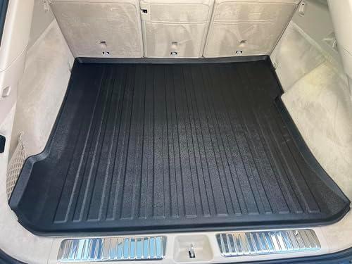 Premium Cargo Liner for Mercedes-Benz EQS SUV 5 Seat Model Trunk Layout Behind 2nd Row 2023-2025 - 100% Protection - Custom Fit Car Trunk Mat - 3D Shaped Laser Measured Trunk Liners Premium Cargo Liner for Mercedes-Benz EQS SUV 5 Seat Model Trunk Layout Behind 2nd Row 2023-2025 - 100% Protection - Custom Fit Car Trunk Mat - 3D Shaped Laser Measured Trunk Liners