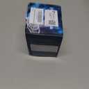 Portable 4-in-1 Waist/Neck/Desk Fan with Phone Stand & LED Light | 10000RPM Ultra-Fast Cooling, 4-Speed Rechargeable Battery | Lightweight for Indoor, Outdoor, Camping, Makeup(Grey)