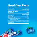 Airheads Full-Size Candy Bars, Taffy Candy Pack, Individually Wrapped Bulk Candy, Blue Raspberry Flavor Artificially Flavored, 36 Count Box