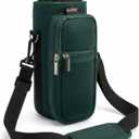 AUPET Water Bottle Sling Bag Sleeve Holder Carrier 25/32/40/64 oz,Insulated Crossbody Water Bottle Case Cover with Strap and Pockets for Men/Women Walking Hiking