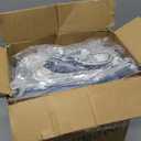 MaiRve Plaid Queen Comforter Sets, Blue Grey Grid Farmhouse Bedding Set Bed in A Bag, Classic Checkered Comforter Sets with Fitted & Flat Sheet, Pillowcases & Shams(Blue Grey, 90"x90")