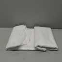 NICETOWN White Sheer Window Scarf 216 inch Extra Long, Soft Voile Textured Bed Canopy Scarf Curtains for Event Designs/Home Decor, 60 inches Wide, Set of 2