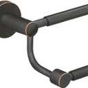 BESy Adjustable 16-26Inches Double Bath Towel Bar for Bathroom SUS304 Stainless Steel Towel Holder, Hotel Style Wall Mount with Screws Hand Towel Bar Towel Rack Rod Hanger, Oil Rubbed Bronze