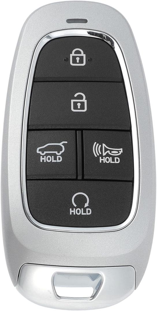 X AUTOHAUX TQ8-FOB-4F27 433MHz Replacement Keyless Entry Remote Smart Key Fob for Hyundai Santa Fe 2021 2022 2023 2024 No.95440-S1670 5 Buttons