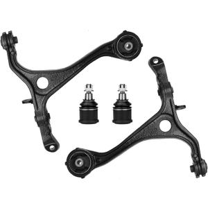 Front Lower Control Arms w/Front Suspension Lower Ball Joints-Left & Right Side Suspension Kits for 2003-2007 Honda Accord, 2004-2008 Acura TSX (4PCs)