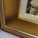 Creative Mark Elegant Plein Aire Gold Frame with Linen Liner, 20x24 Ornate Open Back Picture Frames, No Glass or Backing, Gessoed Wood, 2.75-inch Wide Moulding