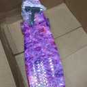 Nattork Skateboards 22 Inch Mini Cruiser Skateboard Complete Retro Skate Boards with Colorful Light Up Wheels for Kids Girls Boys Beginners (Purple)