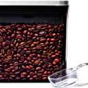 OXO Steel POP Coffee Container with Scoop- 1.7 Qt for Coffee, Tea and More,Grey (1.7 QT Coffee Container)