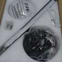 Ceiling Fans with Lights, 48 inch Low Profile Ceiling Fan with Light and Remote Control, Flush Mount, Reversible Motor, Dimmable, Noiseless, Brown Ceiling Fan for Bedroom, Indoor/Outdoor Use