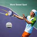 niupipo Pickleball Paddles Set of 2/4, USAPA Approved Lightweight Pickleball Rackets, Durable Fiberglass Surface with Polypropylene Honeycomb Core, Cushion Grip and Carry Bag (white)