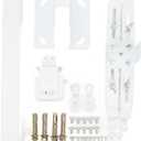 Premium Cold Rolled Steel Adjustable Angle Ceiling and Wall Projector Mount for Office Classroom with 33.1lb Load Capacity