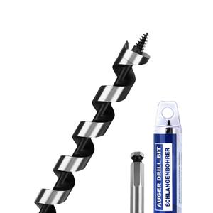 5/8" X 39.37" Auger Bit for Wood, 19x155mm Extra Long Auger Drill Bit