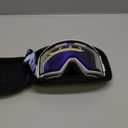 EXP VISION Ski/Snowboard Goggles for Men Women, OTG Snow Goggles Anti Fog UV Protection (Black Frame Blue)