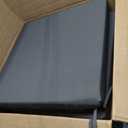 Outdoor Chair Cushions Set of 2, 22x22x3 Inch Waterproof & Fade Resistant Patio Furniture Seat Cushions with Ties, Square Outdoor Dining Chair Cushions for Lawn, Garden, Deck & Yard, Dark Grey