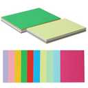50 Packs Color Cardstock Paper Blank Colored 5x7 Cards, 250 GSM Thick Paper, for DIY Crafting, Greeting Cards Making, Invitations, making Postcards