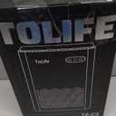 ToLife Dehumidifier for Home, 1000 sq.ft Dehumidifiers for Basement Bedroom Bathroom with 95 OZ Water Tank, Auto Shut Off 7 Colors LED Light, Black