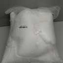 16 x 16 Throw Pillow Inserts Pack of 2 Small White Decorative Square Pillows for Living Room Couch Bed Sofa Cushion Sham Stuffer Indoor