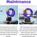 Submersible Water Pump - DC 30W 530GPH 2000L/H with Water Pipes & 8.2ft High Lift - for Water Table Aquarium, Pond, Hydroponics, Fountain