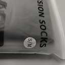 Neon X Compression Socks for Women & Men 20-30mmHg (2 pairs) Best Support for Running Athletic Cycling Nursing Pregnancy Travel Work and Fitness (Black)