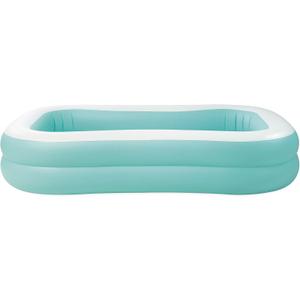 Intex 57181EP Swim Center Inflatable Family Pool: 159 Gallon Capacity 90" x 60" x 19" (Cyan)