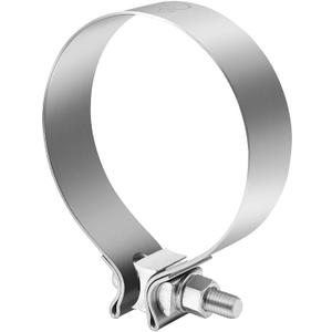 EVIL ENERGY 4.0 Inch Exhaust Clamp,Narrow Band Muffler Clamp Stainless Steel for Pipes,Mufflers,Catalytic Converters