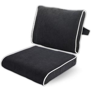 Seat Cushion and Lumbar Support for Office Chair, Memory Foam Office Cushions, Non Slip Sitting and Back Pillow for Gaming, Car Seat Cushion, Chair Pad