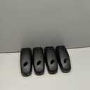 Maxcheck 4 Pcs Automatic Air Freshener Spray Dispenser Wall Mounted Automatic Spray Dispenser Air Freshener for Bathroom Battery Operated Free Standing for Commercial Place and Room(Black)