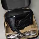 6-Speed Easy Storage Hand Mixer with 5 Attachments & Storage Case, Black (Basic)