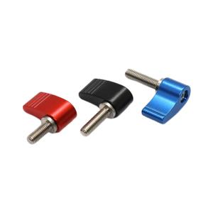M4X10mm 6pcs Red Single Wing with Handle Finger Screw knob Adjustable Finger Screw Rotary Screw