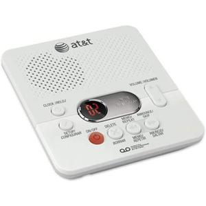 AT&T (1740WH) Digital AnsweSystem with Time and Day Stamp, White, one size