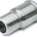 Moroso 63542 1" NPT to 1-1/2" Water Pump/Radiator Hose Adapter