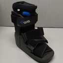 United Ortho Short Air Cam Walker Fracture Boot, Large, Black
