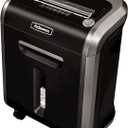 Fellowes Powershred 79Ci 16-Sheet 100% Jam-Proof Heavy Duty Crosscut Paper Shredder Machine for Office and Home, Black/Dark Silver 3227919