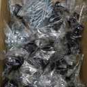 Ravinte 30 Pack Kitchen Cabinet Knobs and Pulls - Matte Black Zinc Drawer Handles for Dresser Drawers