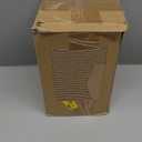 VioraWhite 28 Inch Christmas Tree Collar, Neutral Chunky Cable Knit Tree Base Cover Ring Skirt, Rustic Farmhouse Basket Collar for Xmas Home Office Holiday Decor, Fits 4-6 ft Trees(Dark Khaki)