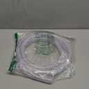 EZ-FLO 3/4 Inch ID (1 Inch OD) PVC Clear Reinforced Braided Vinyl Tubing, 10 Foot Length, 98630