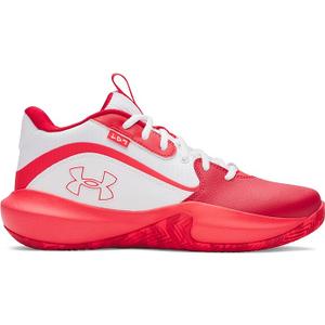 Under Armour Unisex-Adult Lockdown 7 Basketball Shoe (10 Women/8.5 Men, (600) Racer Red