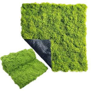 Fake Moss for Crafts 39.37" x 39.37" Faux Moss for Plants Indoor Artificial Moss for Decorating Green Faux Grass for Planters Crafts DIY Table Centerpieces Fairy Garden Floral Wedding 100 x 100cm