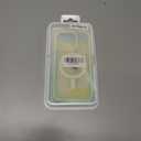 Case with 2X Screen Protector, Military-Grade Slim Shockproof Translucent Phone Cover,Gold-Green (iPhone 12/12 Pro (6.1 inch))