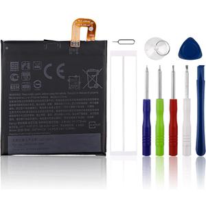 Replacement Battery B2PW4100 Compatible with HTC Nexus S1 & for Google Pixel 1 1st Gen 2770mAh 0 Cycle with Tools