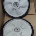 2pcs 490-325-0023 11 x 1.75 in Universal Plastic Wheel for MTD, Craftsman, Toro