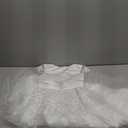 White Flower Girl Dress Size 8
