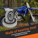 93306-90409-00 Front and Rear Wheel Bearing Seals Kits, Replacement for Yamaha YZ125 YZ125X YZ250 YZ250F YZ426F YZ450F WR400F WR426F WR450F 1998-2022