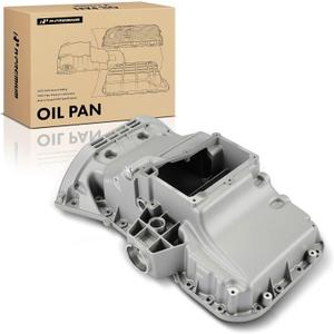 A-Premium Upper Engine Oil Pan Sump with Drain Plug Compatible with Mercedes-Benz C230 2008-2009, C250 2010-2012, C280 2008-2009, C300 C350 2008-2012, E250 2011-2012, E300, E350, E500, E550, GLK350