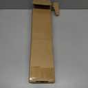 Ceiling Curtain Track, Curtain Track with Roller Hooks, 6ft - 9ft Ceiling Mounted Rail Set for Room Divider, Black