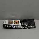 Stainless Steel Spatula Set, 2 Piece Heavy Duty Turner/Metal Spatula, High Heat Resistant Kitchen Cooking Utensils, Ideal Cookware for Frying Steak, Fish, Eggs or Pancakes