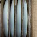 AmorArc Ceramic Dinnerware Sets,Handmade Reactive Glaze Stoneware Plates and Bowls Sets,Highly Scratch Resistant | Dishwasher & Microwave Safe Dishes Set,Service for 4 (12pc)