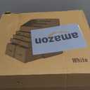 READAEER Makeup Organizer 3 Pieces Cosmetic Storage Case with 6 Drawers (White)