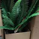 Nearly Natural 6774 22in. Large Boston Fern Hanging Basket, Green