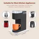 360 Rolling Tray Bamboo Appliance Slider, Appliance Sliders for Kitchen Appliances Sliding Tray for Coffee Maker Appliances Mat Easily from Under The Cabinet White (13.9"9.4")
